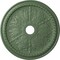 Ekena Millwork Winsor Ceiling Medallion (Fits Canopies up to 4"), 27 1/2"OD x 4"ID x 1 1/2"P, Athenian Green CM27WIAGF - alternate 1
